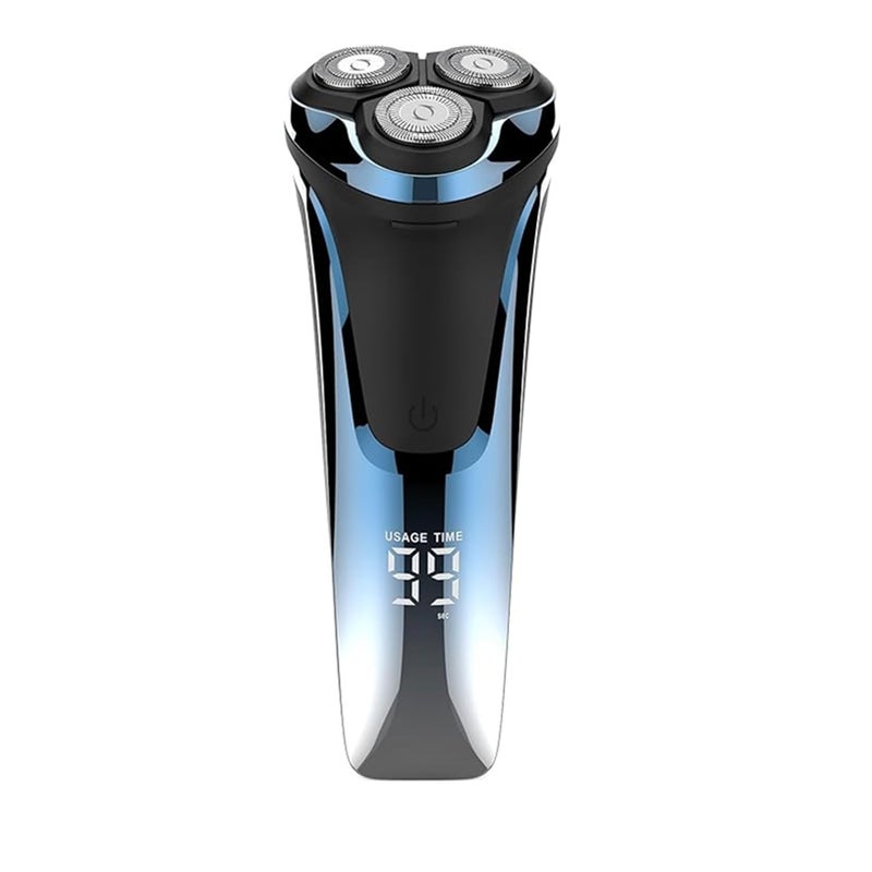 Brightup Electric Razor for Men, Waterproof Electric Shaver with Pop up Trimmer, Rechargeable Cordless Shavers for Men, LED Display, Travel Lock, 90-Minute Runtime